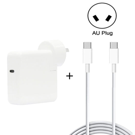 2 in 1 PD 30W USB-C / Type-C + 3A PD 3.0 USB-C / Type-C to USB-C / Type-C Fast Charge Data Cable Set, Cable Length: 2m, AU Plug - USB Charger by buy2fix | Online Shopping UK | buy2fix
