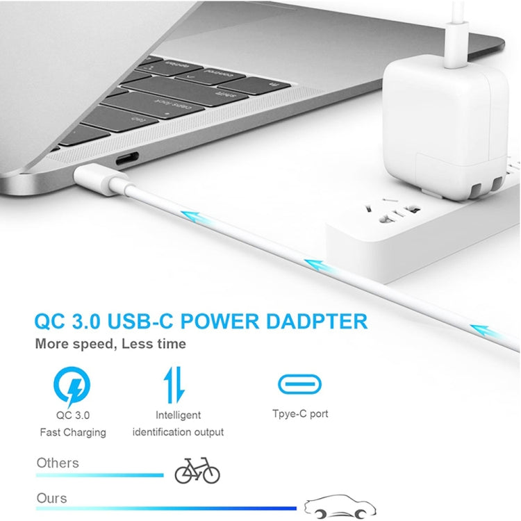 2 in 1 PD 30W USB-C / Type-C + 3A PD 3.0 USB-C / Type-C to USB-C / Type-C Fast Charge Data Cable Set, Cable Length: 2m, AU Plug - USB Charger by buy2fix | Online Shopping UK | buy2fix