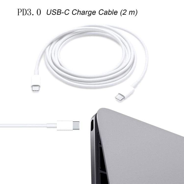2 in 1 PD 30W USB-C / Type-C + 3A PD 3.0 USB-C / Type-C to USB-C / Type-C Fast Charge Data Cable Set, Cable Length: 2m, AU Plug - USB Charger by buy2fix | Online Shopping UK | buy2fix