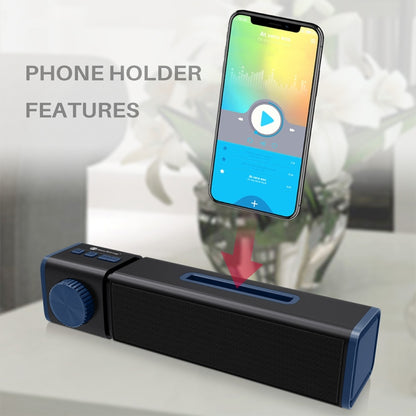 New Rixing NR4023 TWS Wireless Stereo Bluetooth Speaker, Support TF Card & MP3 & FM & Hands-free Call & 3.5mm AUX(Red) - Desktop Speaker by NewRixing | Online Shopping UK | buy2fix