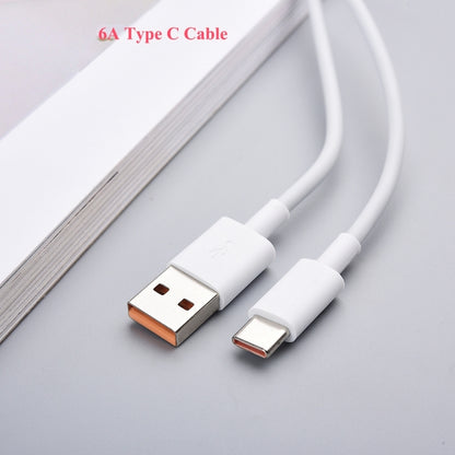 XJ-041 6A USB to USB-C / Type-C Fast Charging Data Cable, Length: 1.5m by buy2fix