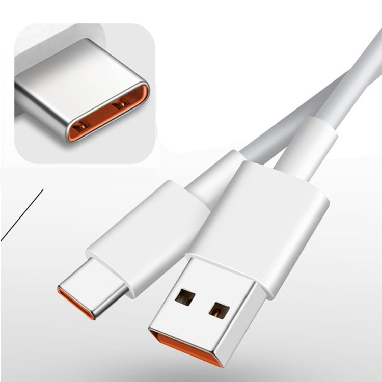XJ-041 6A USB to USB-C / Type-C Fast Charging Data Cable, Length: 1.5m by buy2fix
