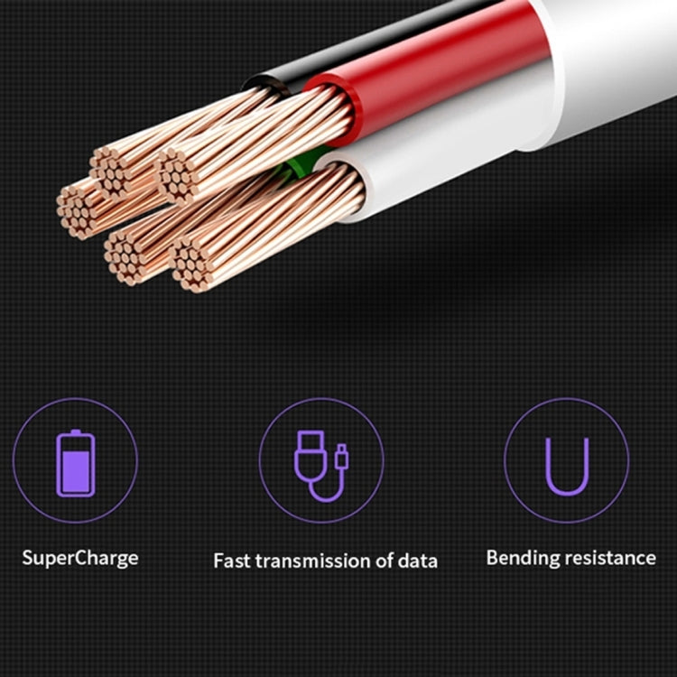 XJ-041 6A USB to USB-C / Type-C Fast Charging Data Cable, Length: 1.5m by buy2fix