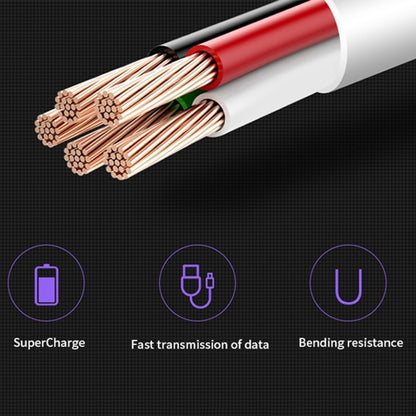 XJ-041 6A USB to USB-C / Type-C Fast Charging Data Cable, Length: 1.5m by buy2fix