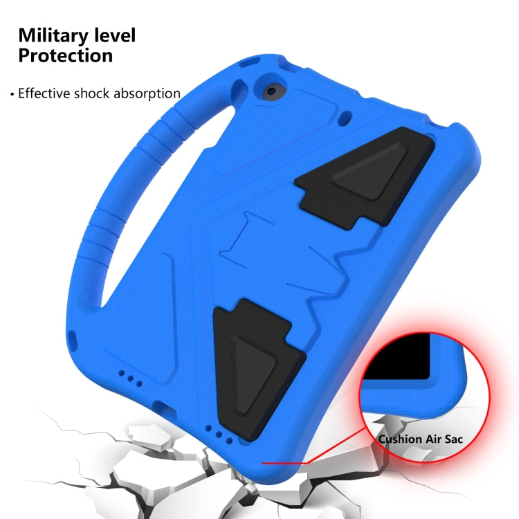 For iPad Mini5/4/3/2/1 EVA Flat Anti Falling Protective Case Shell with Holder(Blue) - iPad Mini 4 & 3 & 2 & 1 Cases by buy2fix | Online Shopping UK | buy2fix