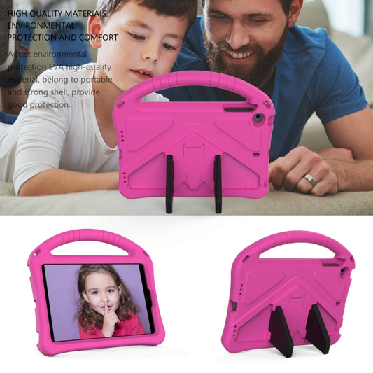 For iPad Mini5/4/3/2/1 EVA Flat Anti Falling Protective Case Shell with Holder(RoseRed) - iPad Mini 4 & 3 & 2 & 1 Cases by buy2fix | Online Shopping UK | buy2fix