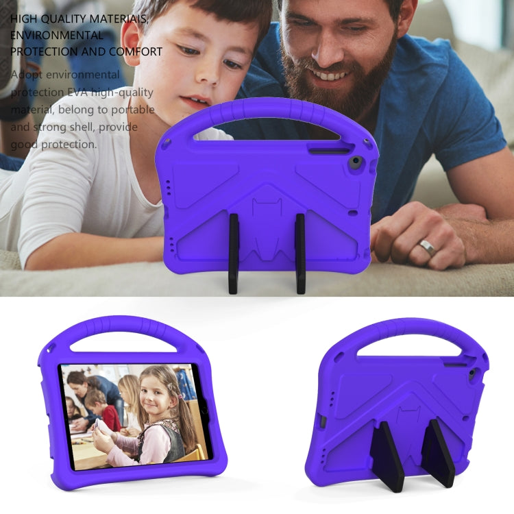 For iPad Mini5/4/3/2/1 EVA Flat Anti Falling Protective Case Shell with Holder(Purple) - iPad Mini 4 & 3 & 2 & 1 Cases by buy2fix | Online Shopping UK | buy2fix