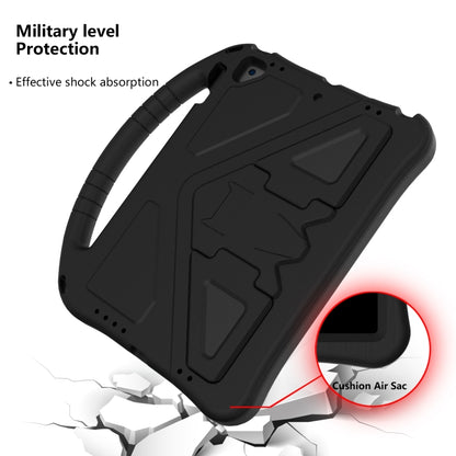For iPad Air/Air2/9.7(2018)&(2017) EVA Flat Anti Falling Protective Case Shell with Holder(Black) - iPad 9.7 (2018) & (2017) Cases by buy2fix | Online Shopping UK | buy2fix