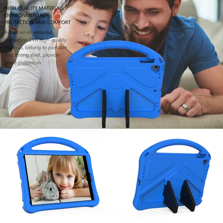 For iPad Air/Air2/9.7(2018)&(2017) EVA Flat Anti Falling Protective Case Shell with Holder(Blue) - iPad 9.7 (2018) & (2017) Cases by buy2fix | Online Shopping UK | buy2fix