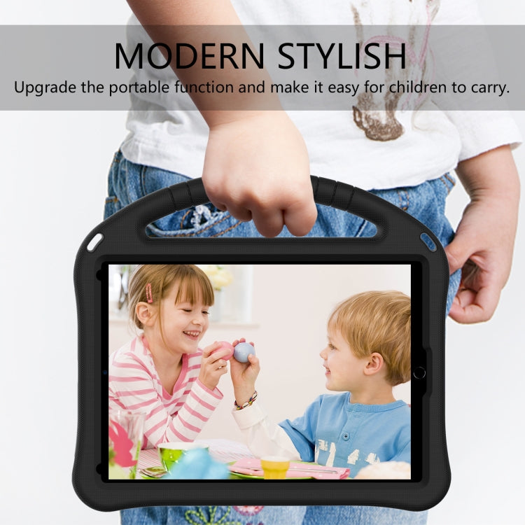 For iPad Pro 9.7 EVA Flat Anti Falling Protective Case Shell with Holder(Black) - iPad 9.7 (2018) & (2017) Cases by buy2fix | Online Shopping UK | buy2fix