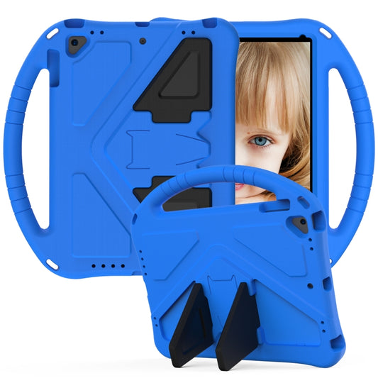 For iPad Pro 9.7 EVA Flat Anti Falling Protective Case Shell with Holder(Blue) - iPad 9.7 (2018) & (2017) Cases by buy2fix | Online Shopping UK | buy2fix