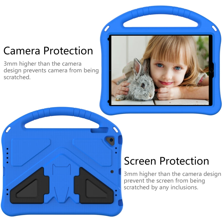 For iPad Pro 9.7 EVA Flat Anti Falling Protective Case Shell with Holder(Blue) - iPad 9.7 (2018) & (2017) Cases by buy2fix | Online Shopping UK | buy2fix