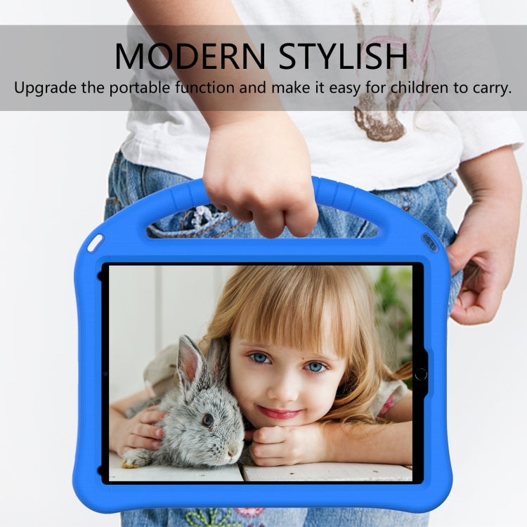 For iPad Pro 9.7 EVA Flat Anti Falling Protective Case Shell with Holder(Blue) - iPad 9.7 (2018) & (2017) Cases by buy2fix | Online Shopping UK | buy2fix