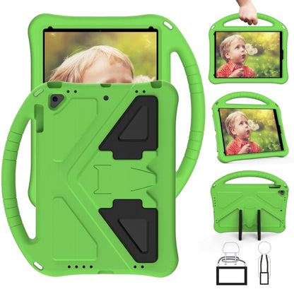 For iPad Pro 9.7 EVA Flat Anti Falling Protective Case Shell with Holder(Green) - iPad 9.7 (2018) & (2017) Cases by buy2fix | Online Shopping UK | buy2fix