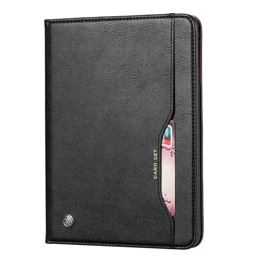 Knead Skin Texture Horizontal Flip Leather Case for iPad 9.7 2018 / 2017 / Air / Air 2/Pro 9.7, with Photo Frame & Holder & Card Slots & Wallet(Black) - iPad Pro 9.7 inch Cases by buy2fix | Online Shopping UK | buy2fix