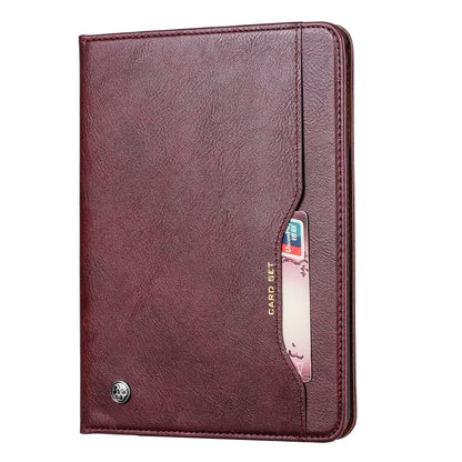 Knead Skin Texture Horizontal Flip Leather Case for iPad 9.7 2018 / 2017 / Air / Air 2/Pro 9.7, with Photo Frame & Holder & Card Slots & Wallet(Wine Red) - iPad Pro 9.7 inch Cases by buy2fix | Online Shopping UK | buy2fix