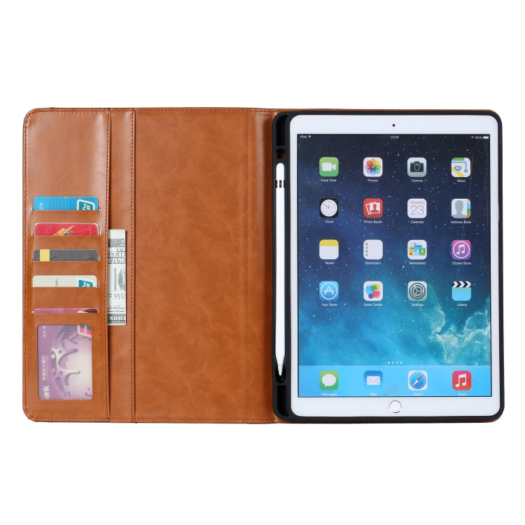 Knead Skin Texture Horizontal Flip Leather Case for iPad 9.7 2018 / 2017 / Air / Air 2/Pro 9.7, with Photo Frame & Holder & Card Slots & Wallet(Wine Red) - iPad Pro 9.7 inch Cases by buy2fix | Online Shopping UK | buy2fix
