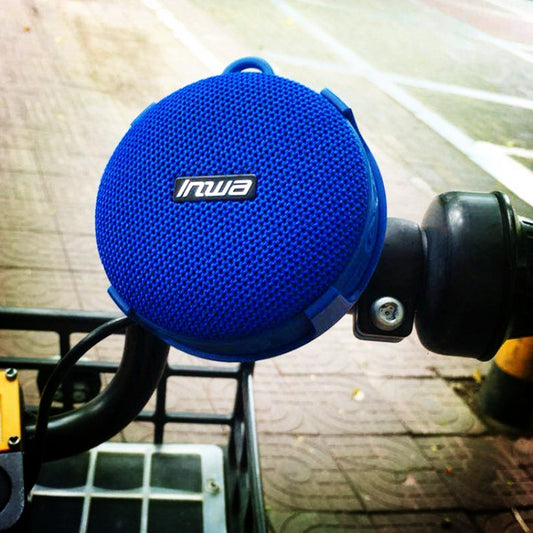 S360 Portable Outdoor Bikes Bluetooth Speaker IPX7 Waterproof  Dust-proof Shockproof Speaker, Support TF(Blue) - Waterproof Speaker by buy2fix | Online Shopping UK | buy2fix