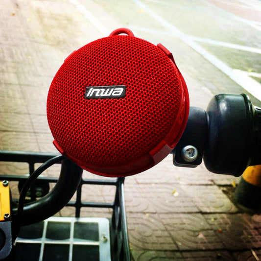 S360 Portable Outdoor Bikes Bluetooth Speaker IPX7 Waterproof  Dust-proof Shockproof Speaker, Support TF(Red) - Waterproof Speaker by buy2fix | Online Shopping UK | buy2fix