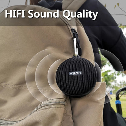 S360 Portable Outdoor Bikes Bluetooth Speaker IPX7 Waterproof  Dust-proof Shockproof Speaker, Support TF(Red) - Waterproof Speaker by buy2fix | Online Shopping UK | buy2fix