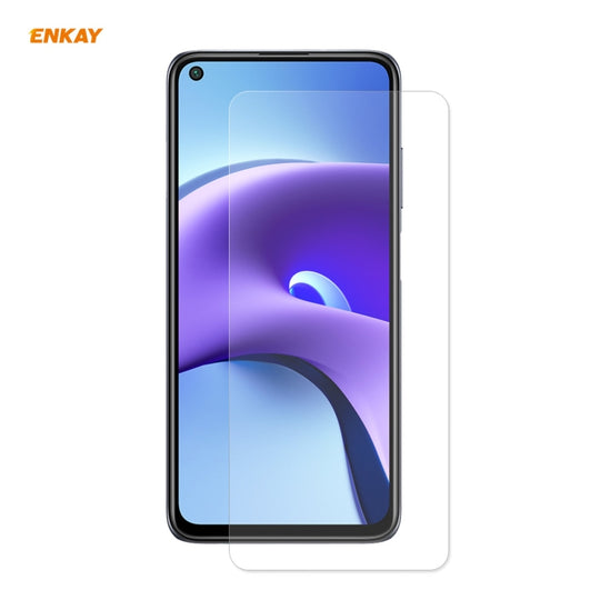 For Xiaomi Redmi Note 9T ENKAY Hat-Prince 0.26mm 9H 2.5D Curved Edge Tempered Glass Film