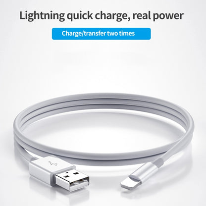 XJ-51 3A USB to 8 Pin Fast Charging Cable for iPhone 12 Series, Length: 2m by buy2fix