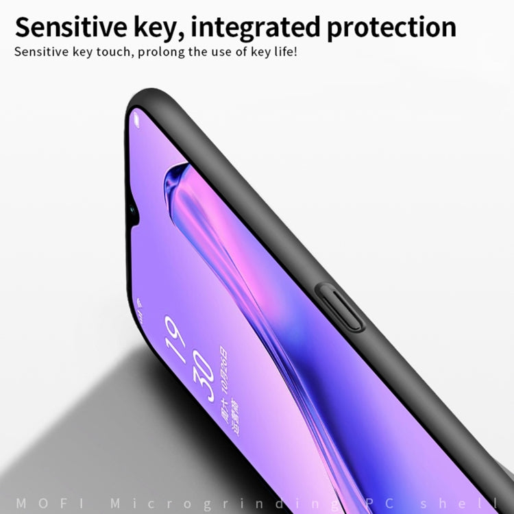 For OPPO A8 MOFI Frosted PC Ultra-thin Hard Case(Blue) by MOFI