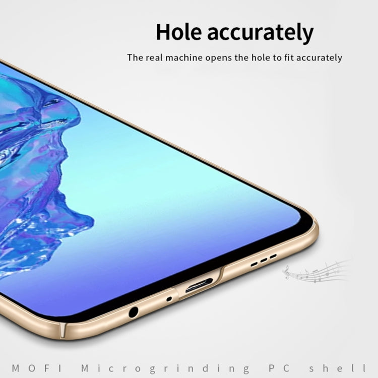 For OPPO A32 / A52 MOFI Frosted PC Ultra-thin Hard Case(Gold) by MOFI