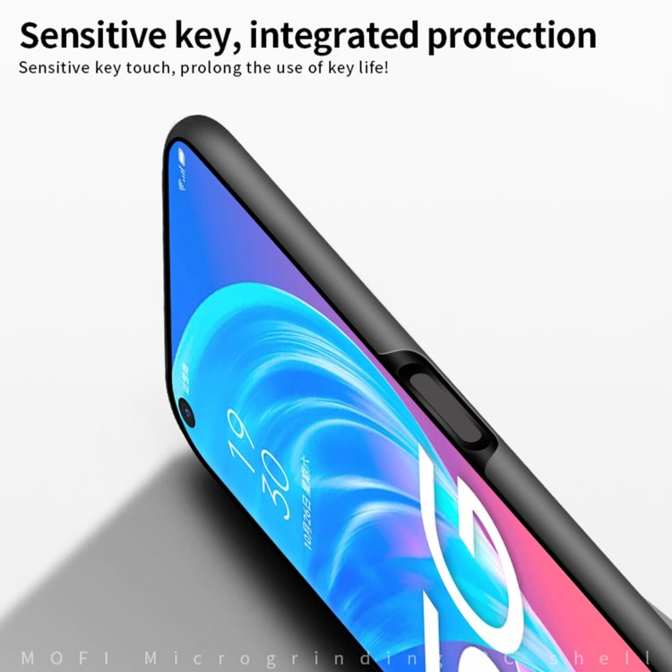 For OPPO A72 MOFI Frosted PC Ultra-thin Hard Case(Black) by MOFI