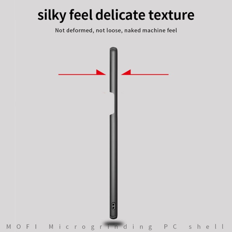 For OPPO A72 MOFI Frosted PC Ultra-thin Hard Case(Blue) by MOFI