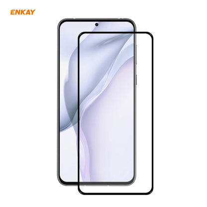 For Huawei P50 Hat-Prince ENKAY Clear TPU Shockproof Case Soft Anti-slip Cover + 0.26mm 9H 2.5D Full Glue Full Coverage Tempered Glass Protector Film - Huawei Cases by ENKAY | Online Shopping UK | buy2fix