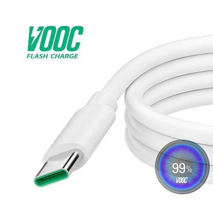 XJ-63 5A USB to Type-C Super Flash Charging Data Cable for OPPO, Cable Length:1m by buy2fix