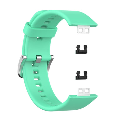 For Huawei Watch Fit TIA-B09 Silicone Watch Band(teal color) by buy2fix