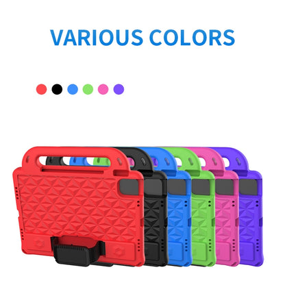 For iPad Pro 11 2020 Diamond Series EVA Anti-Fall Shockproof Sleeve Protective Shell Tablet Case with Holder & Strap(Blue) - iPad Pro 11 (2020) Cases by buy2fix | Online Shopping UK | buy2fix