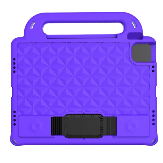For iPad Pro 11 2022 / 2021 Diamond Series EVA Anti-Fall Shockproof Sleeve Protective Shell Tablet Case with Holder & Strap(Purple) - iPad Pro 11 (2022/2021) Cases by buy2fix | Online Shopping UK | buy2fix