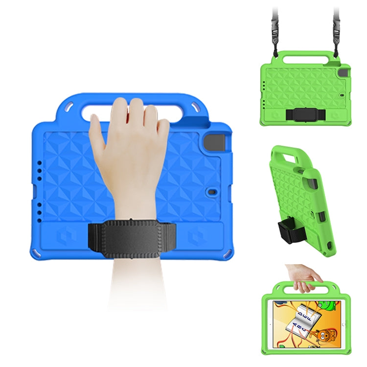 For iPad mini 2019 / mini 5 Diamond Series EVA Anti-Fall Shockproof Sleeve Protective Shell Case with Holder & Strap(Blue) - iPad mini (2019) / mini 5 Cases by buy2fix | Online Shopping UK | buy2fix