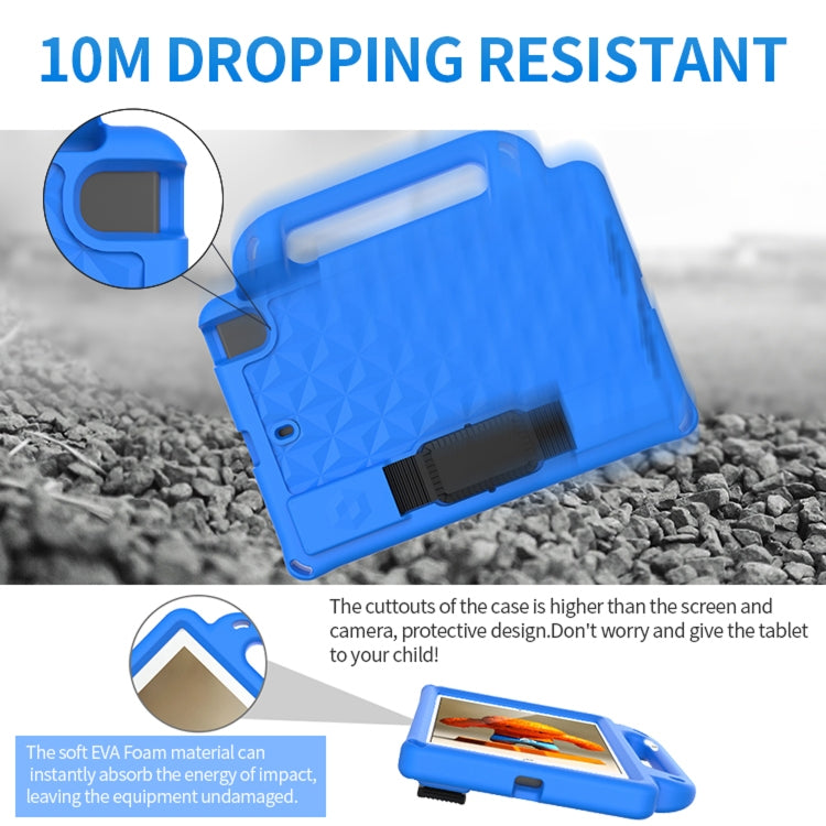 For iPad mini 2019 / mini 5 Diamond Series EVA Anti-Fall Shockproof Sleeve Protective Shell Case with Holder & Strap(Blue) - iPad mini (2019) / mini 5 Cases by buy2fix | Online Shopping UK | buy2fix