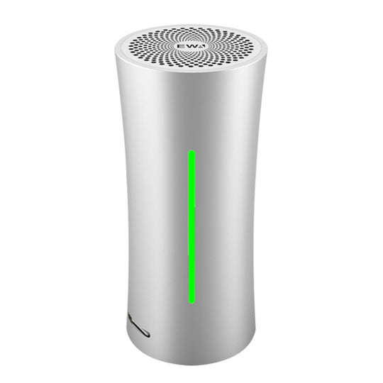 EWA A115 Portable Metal Bluetooth Speaker 105H Power Hifi Stereo Outdoor Subwoofer(Silver)
