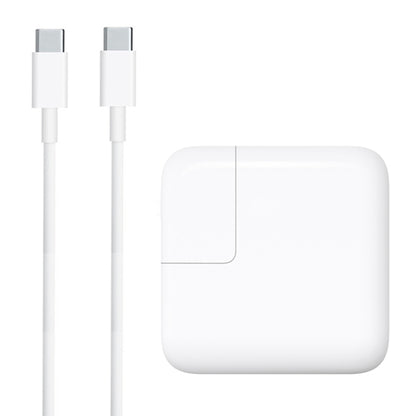 30W USB-C / Type-C Laptop Portable Power Adapter with 1.8m USB-C / Type-C to USB-C / Type-C Charging Cable, EU Plug - USB Charger by buy2fix | Online Shopping UK | buy2fix