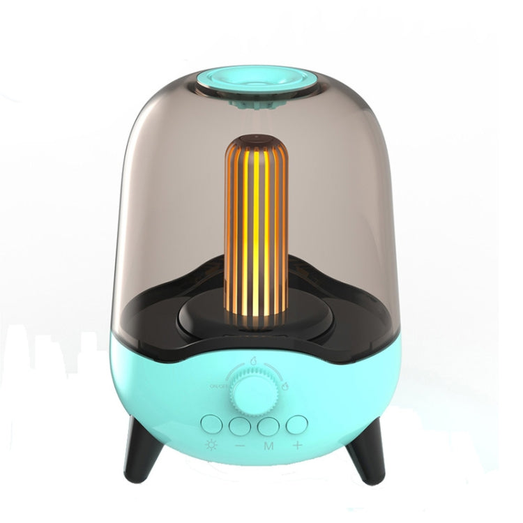 LP-20 LED Night Light Wireless Bluetooth 5.0 Music Speaker Support TF Card / AUX(Green) - Desktop Speaker by buy2fix | Online Shopping UK | buy2fix