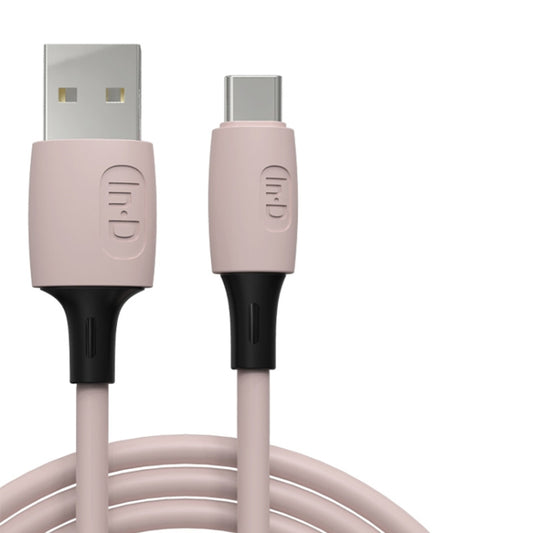 ENKAY Hat-Prince ENK-CB1101 5A USB to USB-C / Type-C Silicone Super Fast Charging Cable, Cable Length: 1.2m(Pink) by ENKAY