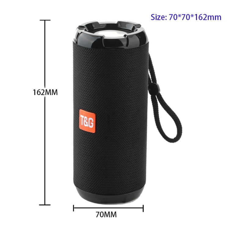 T&G TG621 Portable Waterproof 3D Stereo Wireless Speaker, Support FM Radio / TWS / TF Card(Green) - Waterproof Speaker by T&G | Online Shopping UK | buy2fix