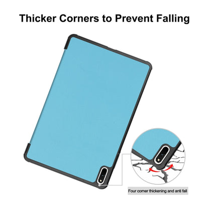 For Huawei MatePad 11 2021 ENKAY Custer Texture Horizontal Flip PU+PC Leather Case with Three-folding Holder & Sleep / Wake-up Function(Dark Green) - Huawei by ENKAY | Online Shopping UK | buy2fix