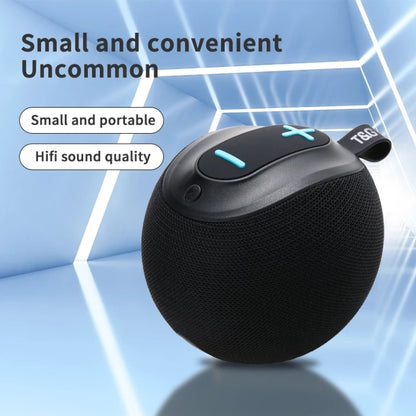 T&G TG623 TWS Portable Wireless Speaker Outdoor Waterproof Subwoofer 3D Stereo Support FM / TF Card(Gray) - Desktop Speaker by T&G | Online Shopping UK | buy2fix