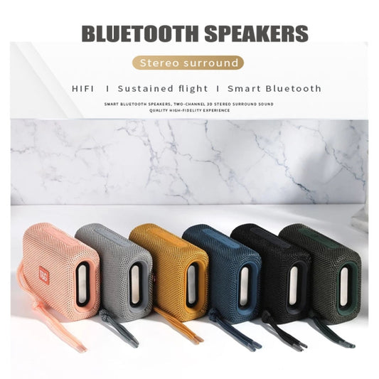 T&G TG313 Portable Outdoor Waterproof Bluetooth Speaker Subwoofer Support TF Card FM Radio AUX(Black) - Desktop Speaker by T&G | Online Shopping UK | buy2fix