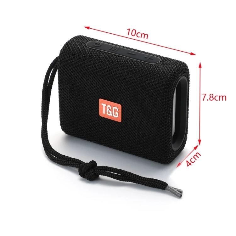 T&G TG313 Portable Outdoor Waterproof Bluetooth Speaker Subwoofer Support TF Card FM Radio AUX(Gray) - Desktop Speaker by T&G | Online Shopping UK | buy2fix