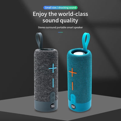 T&G TG619 Portable Bluetooth Wireless Speaker Waterproof Outdoor Bass Subwoofer Support AUX TF USB(Black) - Desktop Speaker by T&G | Online Shopping UK | buy2fix