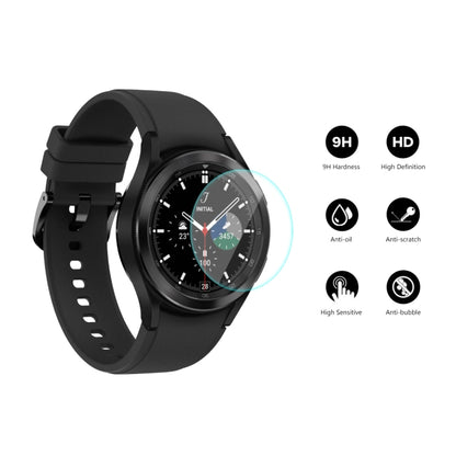 1 PCS For Samsung Galaxy Watch4 Classic 42mm ENKAY Hat-Prince 0.2mm 9H 2.15D Curved Edge Tempered Glass Screen Protector Watch Film - Screen Protector by ENKAY | Online Shopping UK | buy2fix