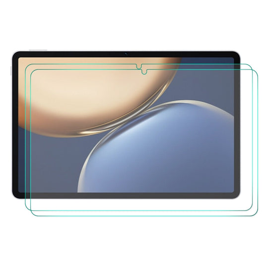 2 PCS For Honor Tablet V7 Pro ENKAY Hat-Prince 0.33mm Explosion-proof Tempered Glass Protector Anti-Scratch Film