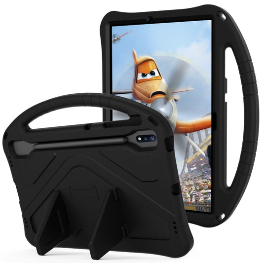For Huawei MatePad Pro 12.6 2021 EVA Flat Anti Falling Protective Case Shell with Holder(Black) - Huawei by buy2fix | Online Shopping UK | buy2fix